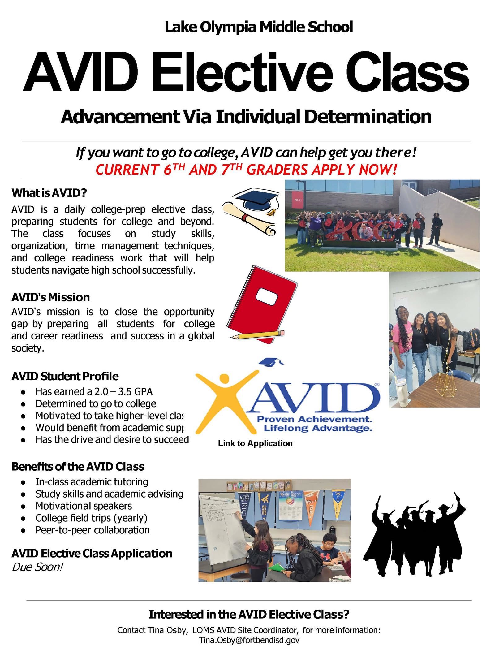 LOMS AVID Application